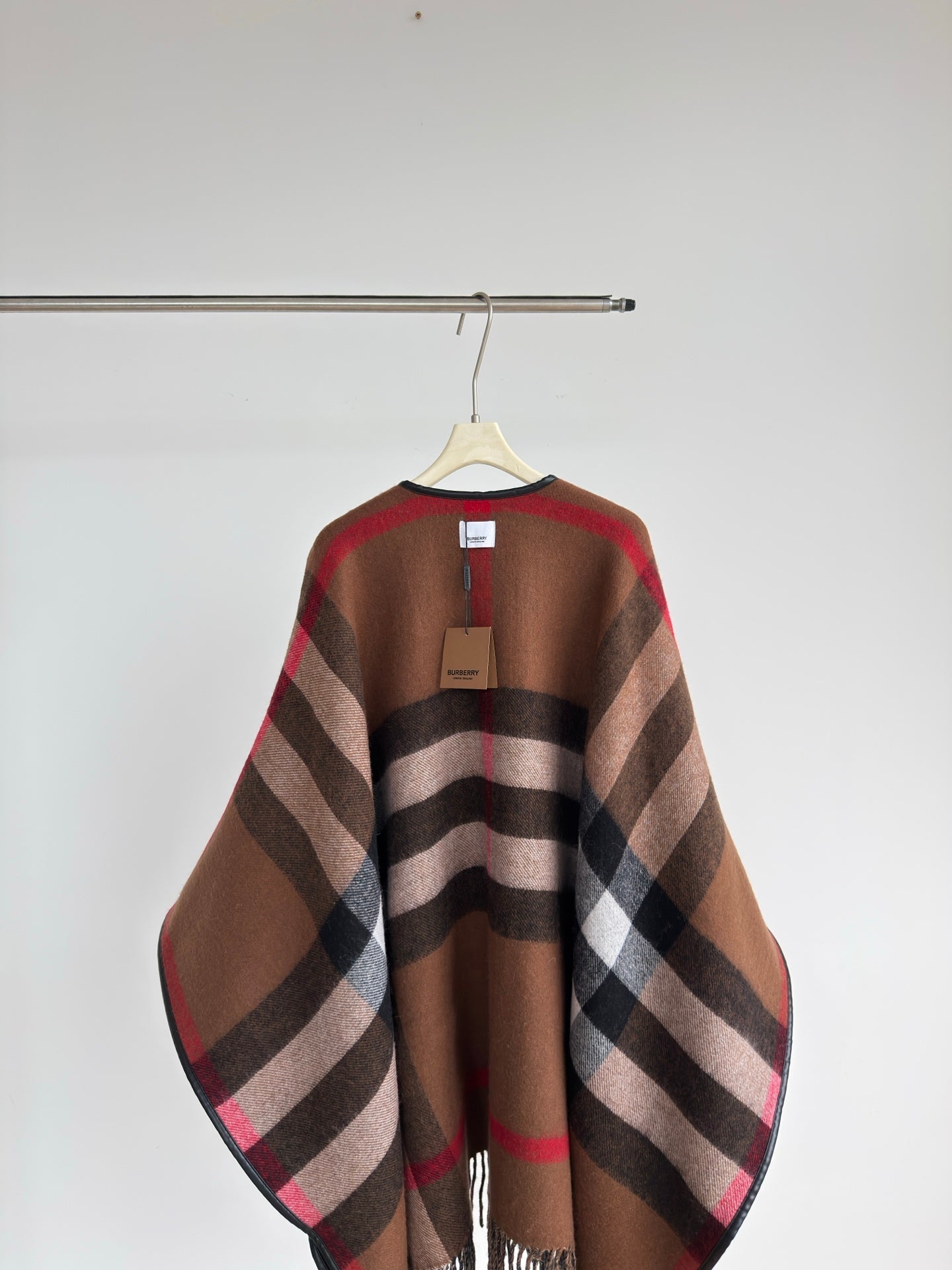 BURBERRY 25S PLAID KNITTED SCARF 146