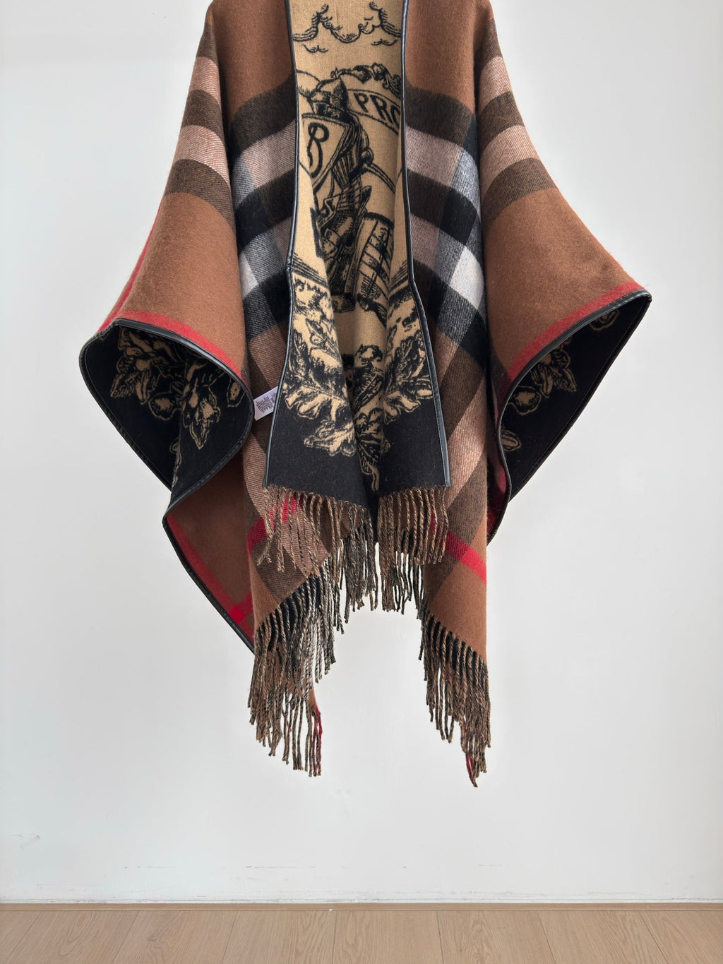 BURBERRY 25S PLAID KNITTED SCARF 146