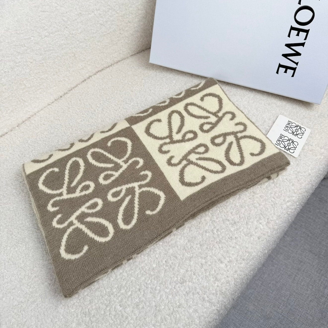 LOEWE 26S SCARF 190 IN CASHMERE 126253