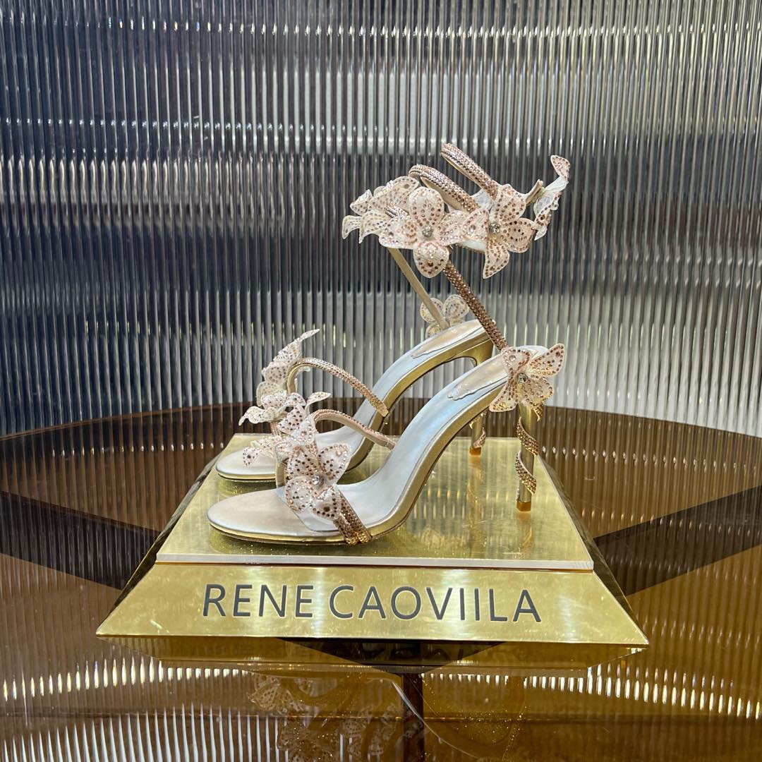 MARGOT WHITE SANDAL WITH FLOWERS 95 MM LIGHT PINK