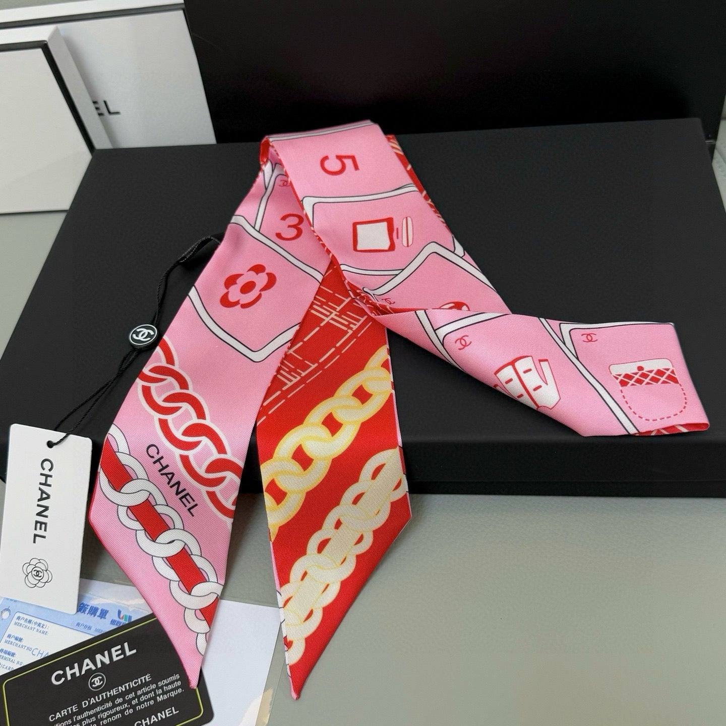 HERMES 26S SCARF 120 IN SILK 309664