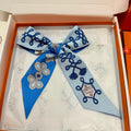 HERMES 26S SCARF 86 IN SILK 309668