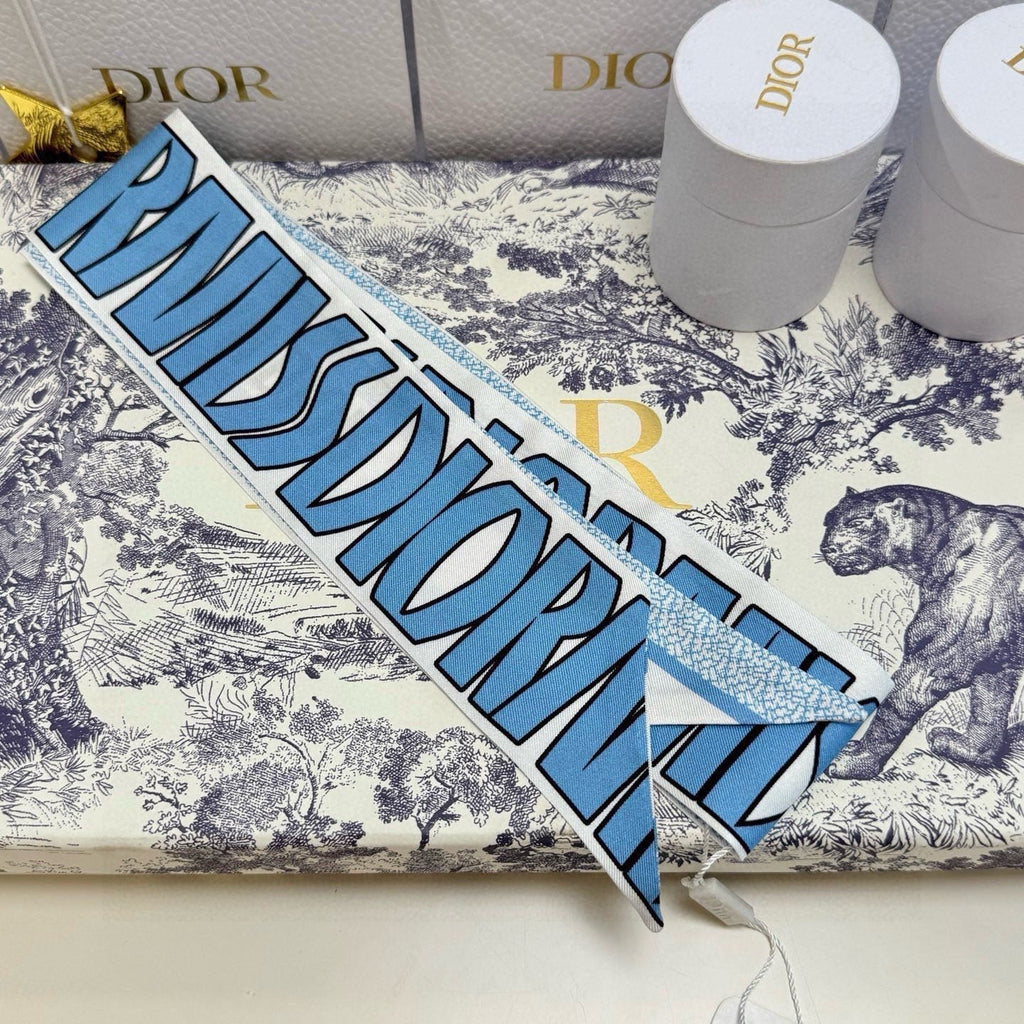 DIOR 26S SCARF 105CM IN SILK 259065