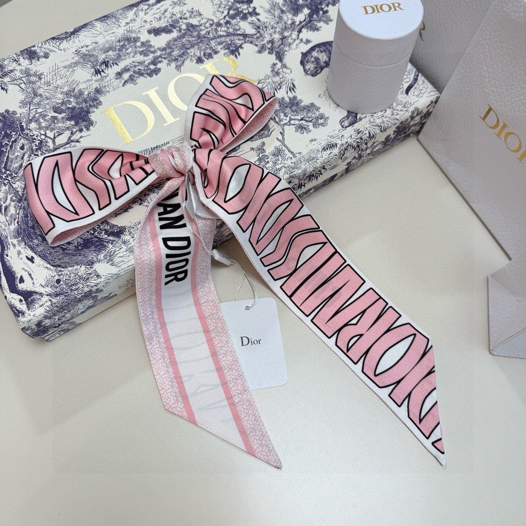 DIOR 26S SCARF 105CM IN SILK 259066
