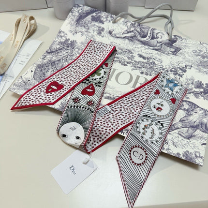 DIOR 26S SCARF 105CM IN SILK 298065