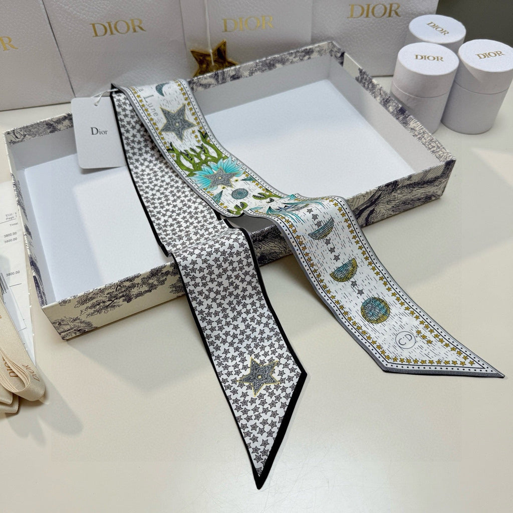 DIOR 26S SCARF 105CM IN SILK 298066