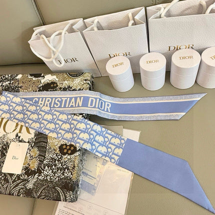 DIOR 26S SCARF 105CM IN SILK 309590