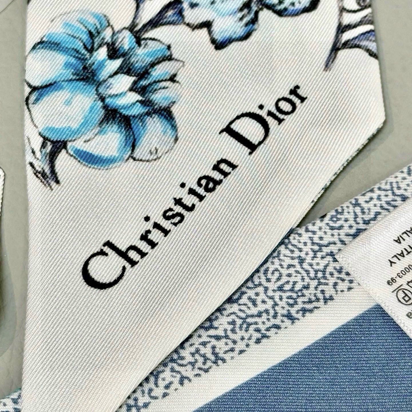 DIOR 26S SCARF 100CM IN SILK 305835