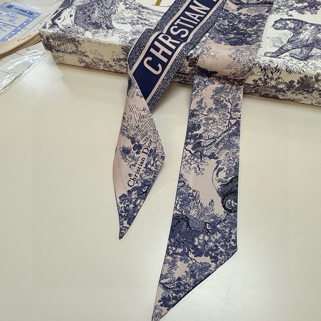 DIOR 26S SCARF 105CM IN SILK 302929