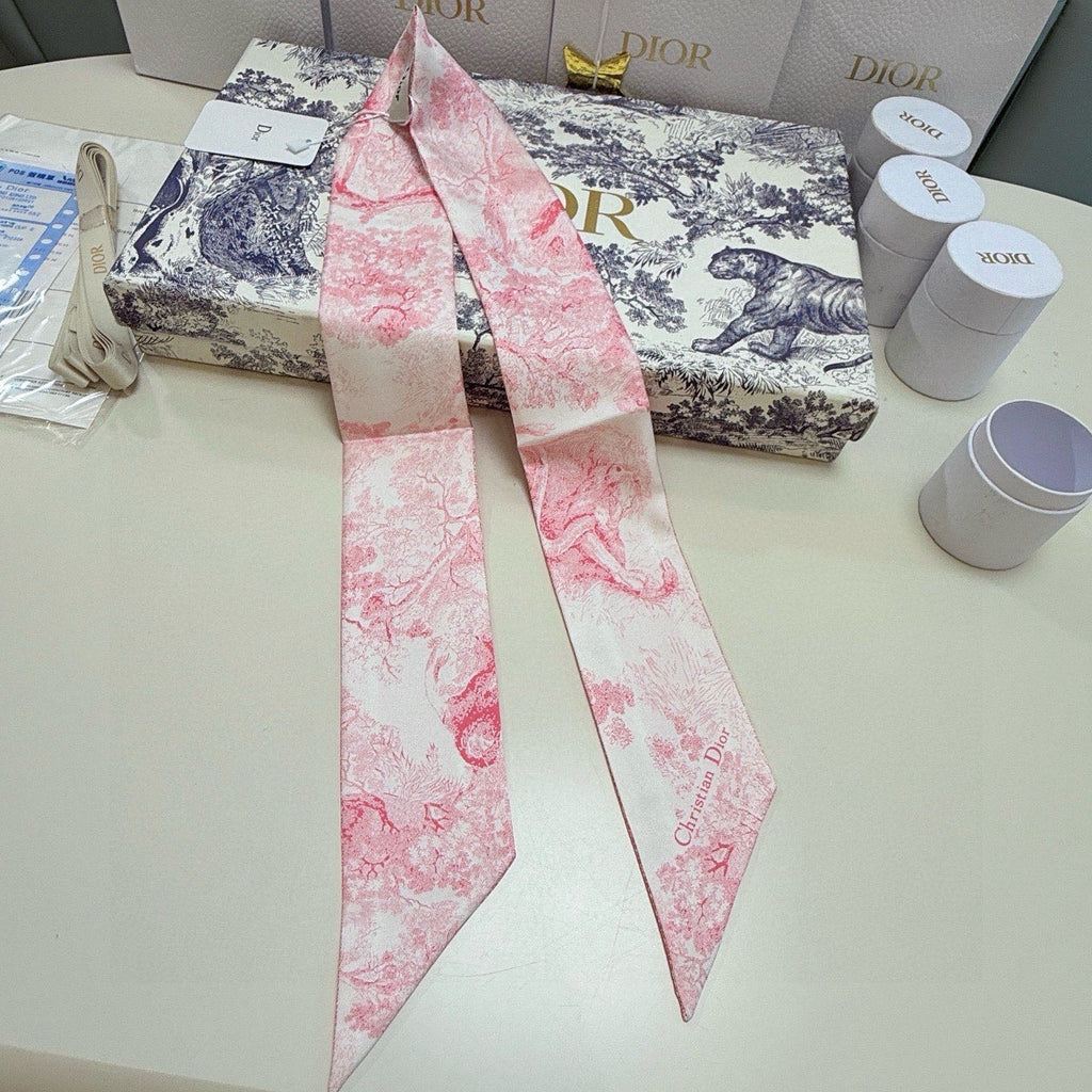 DIOR 26S SCARF 105CM IN SILK 302930