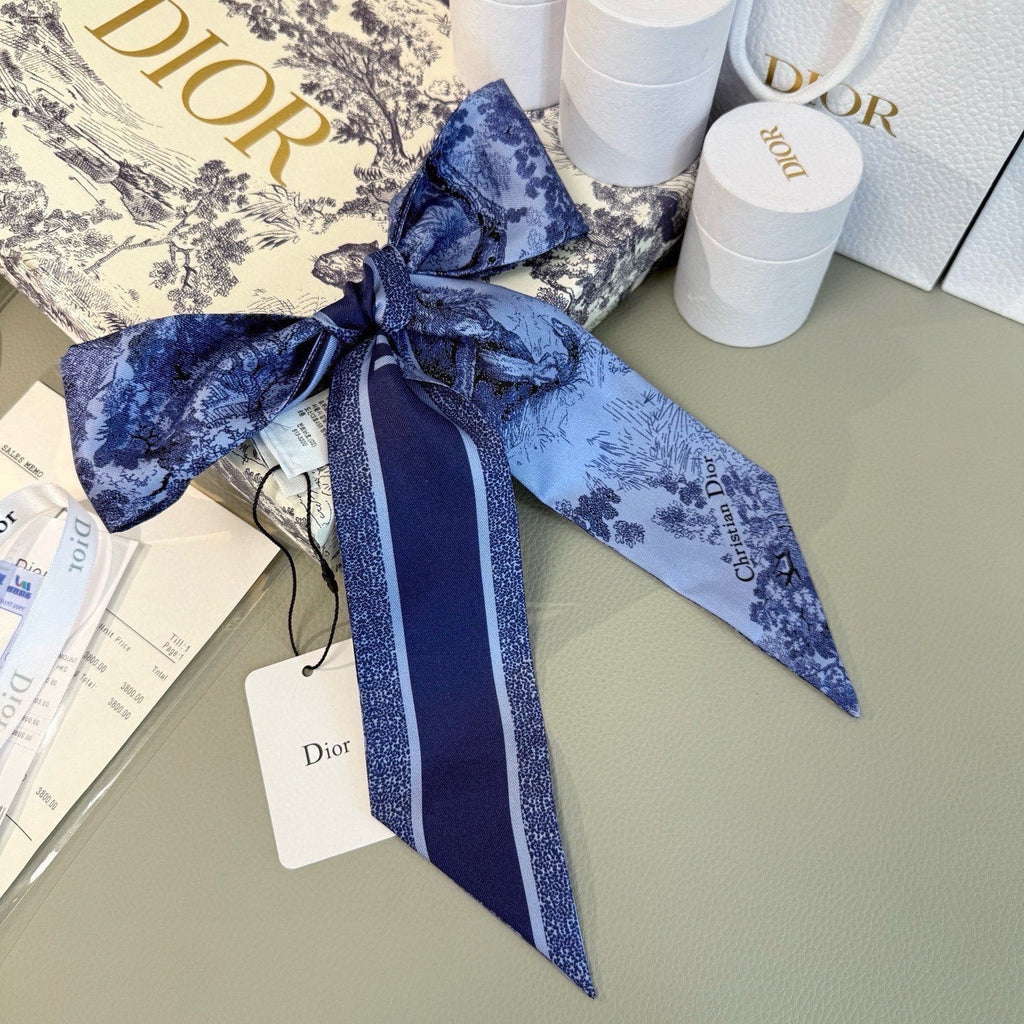 DIOR 26S SCARF 105CM IN SILK 313070