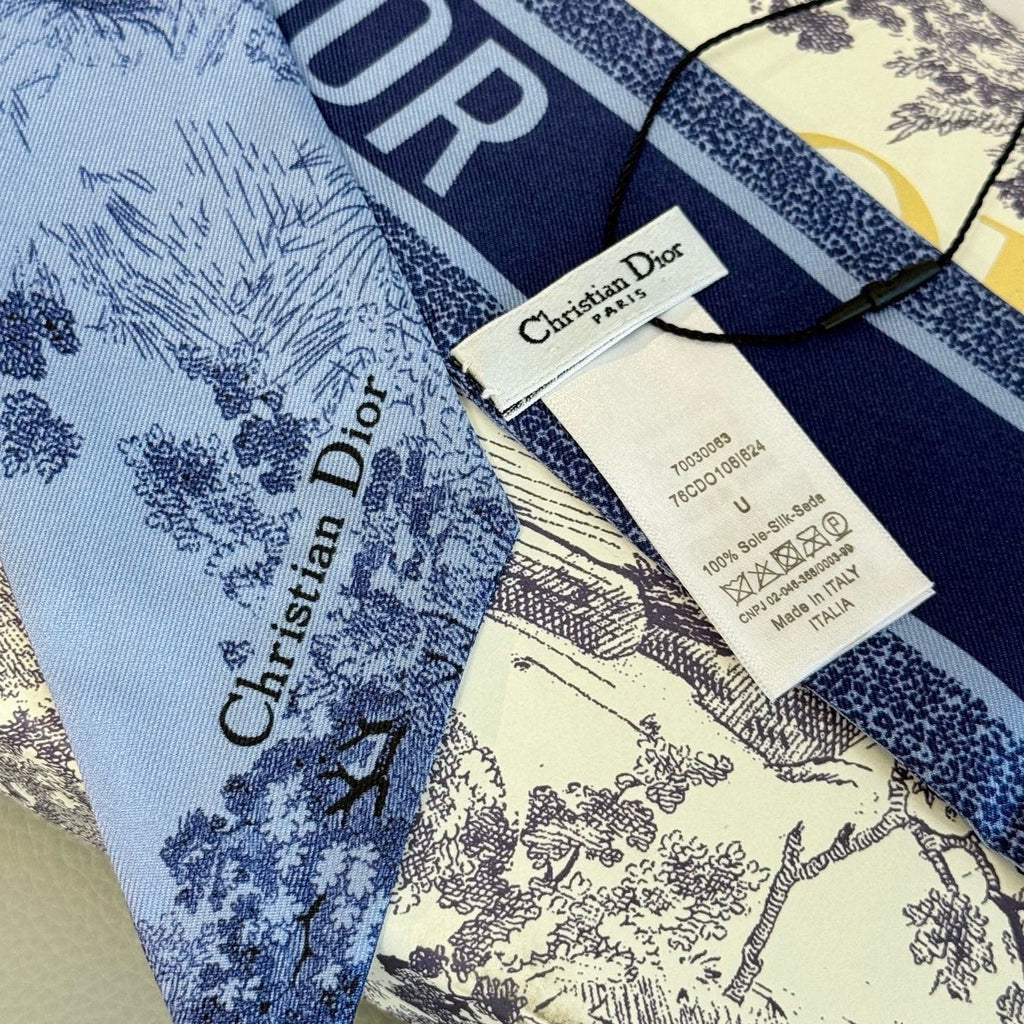 DIOR 26S SCARF 105CM IN SILK 313070