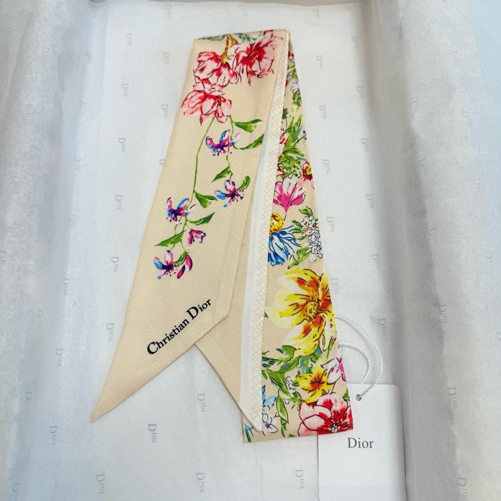 DIOR 26S SCARF 100CM IN SILK 316496