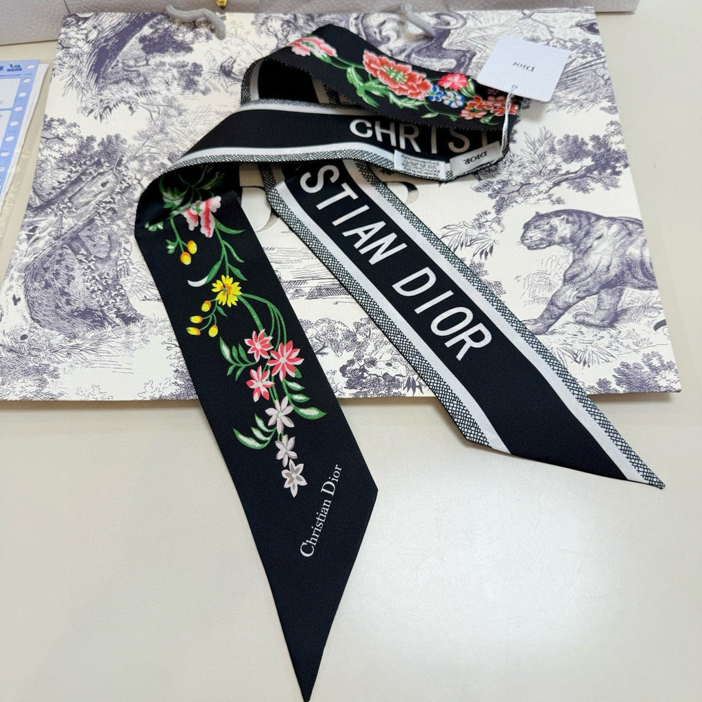 DIOR 26S SCARF 100CM IN SILK 316499
