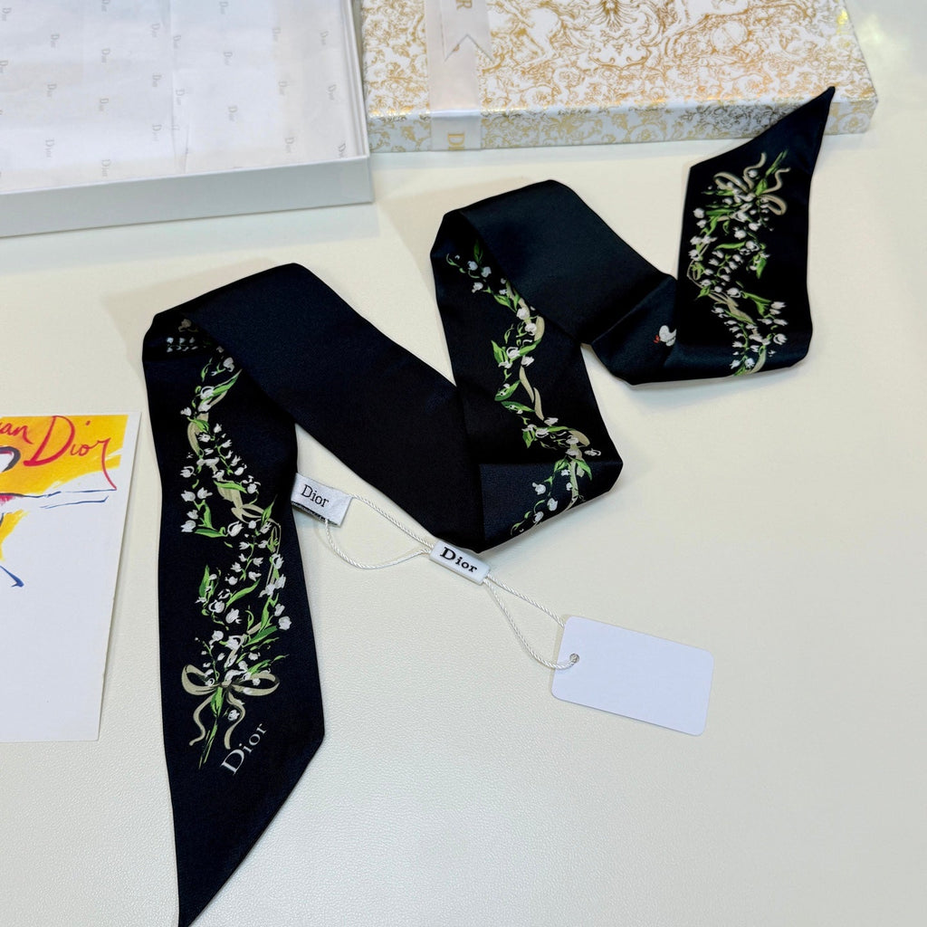 DIOR 26S SCARF 105CM IN SILK 304064