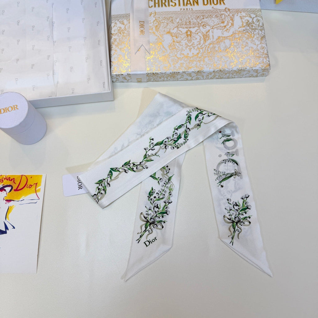 DIOR 26S SCARF 105CM IN SILK 304066