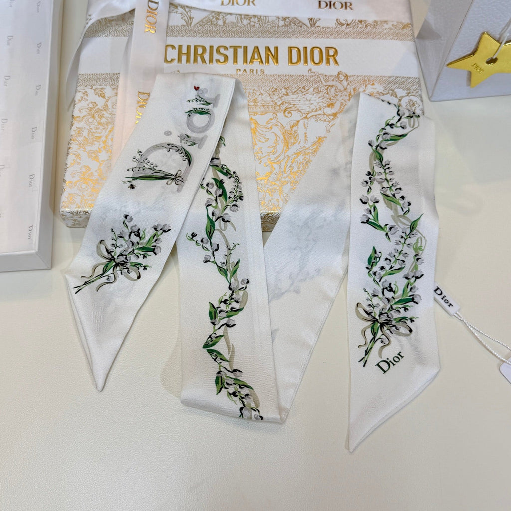 DIOR 26S SCARF 105CM IN SILK 304066