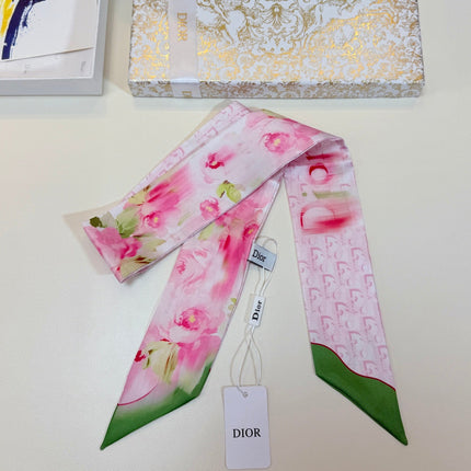 DIOR 26S SCARF 105CM IN SILK 316504