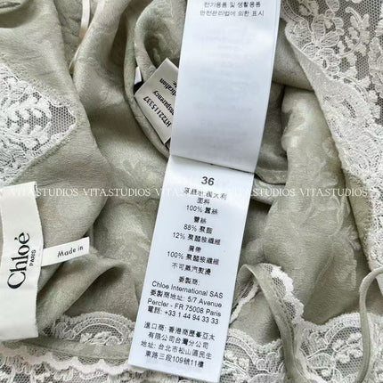 CHLOE 26S SILK CAMISOLE TOP STYLE 29