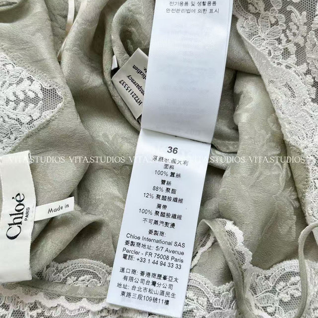 CHLOE 26S SILK CAMISOLE TOP STYLE 29