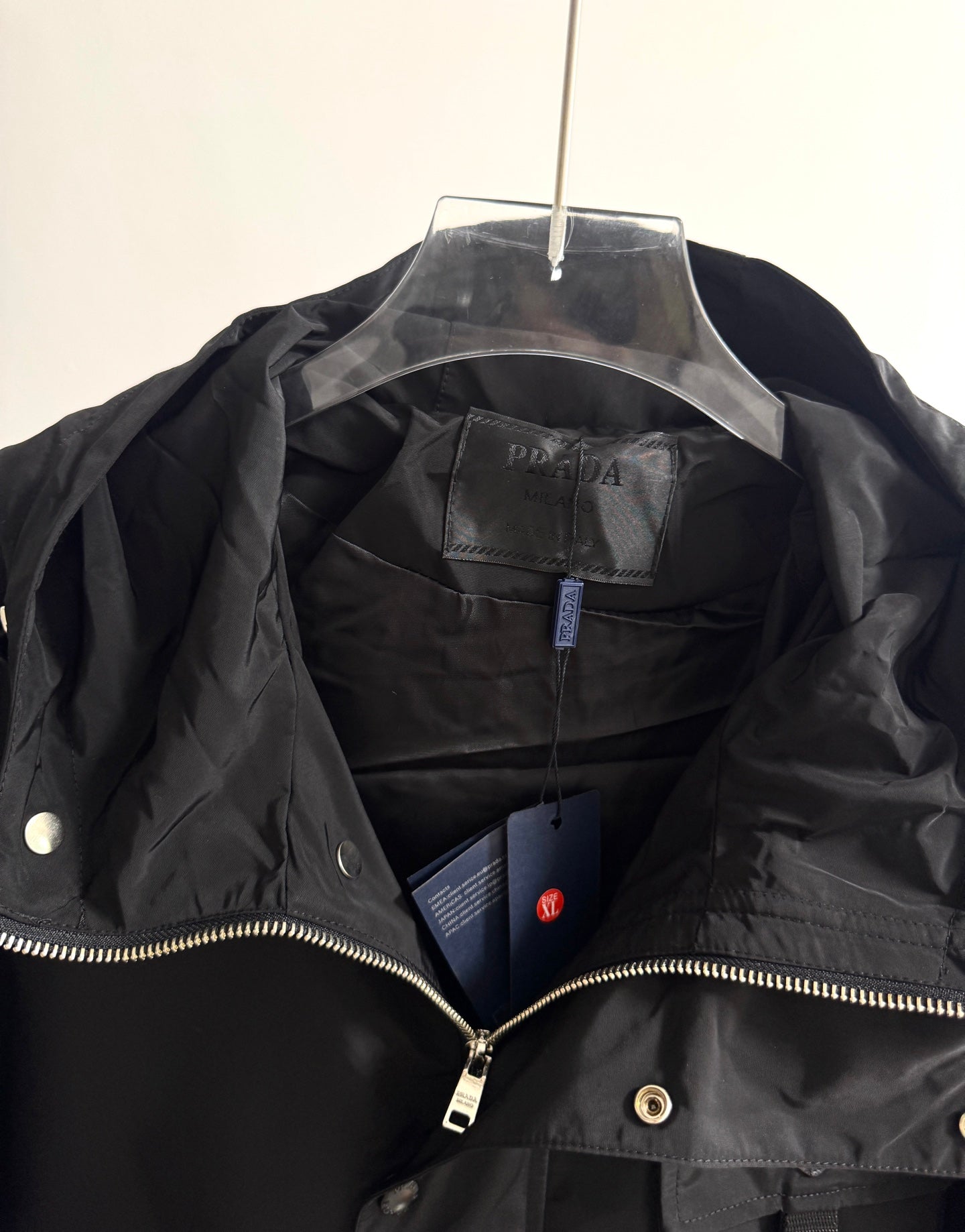 PRADA 26S HOODED JACKET 795