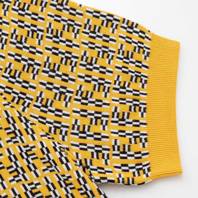 FENDI 26S SHORT SLEEVE KNIT POLO 218