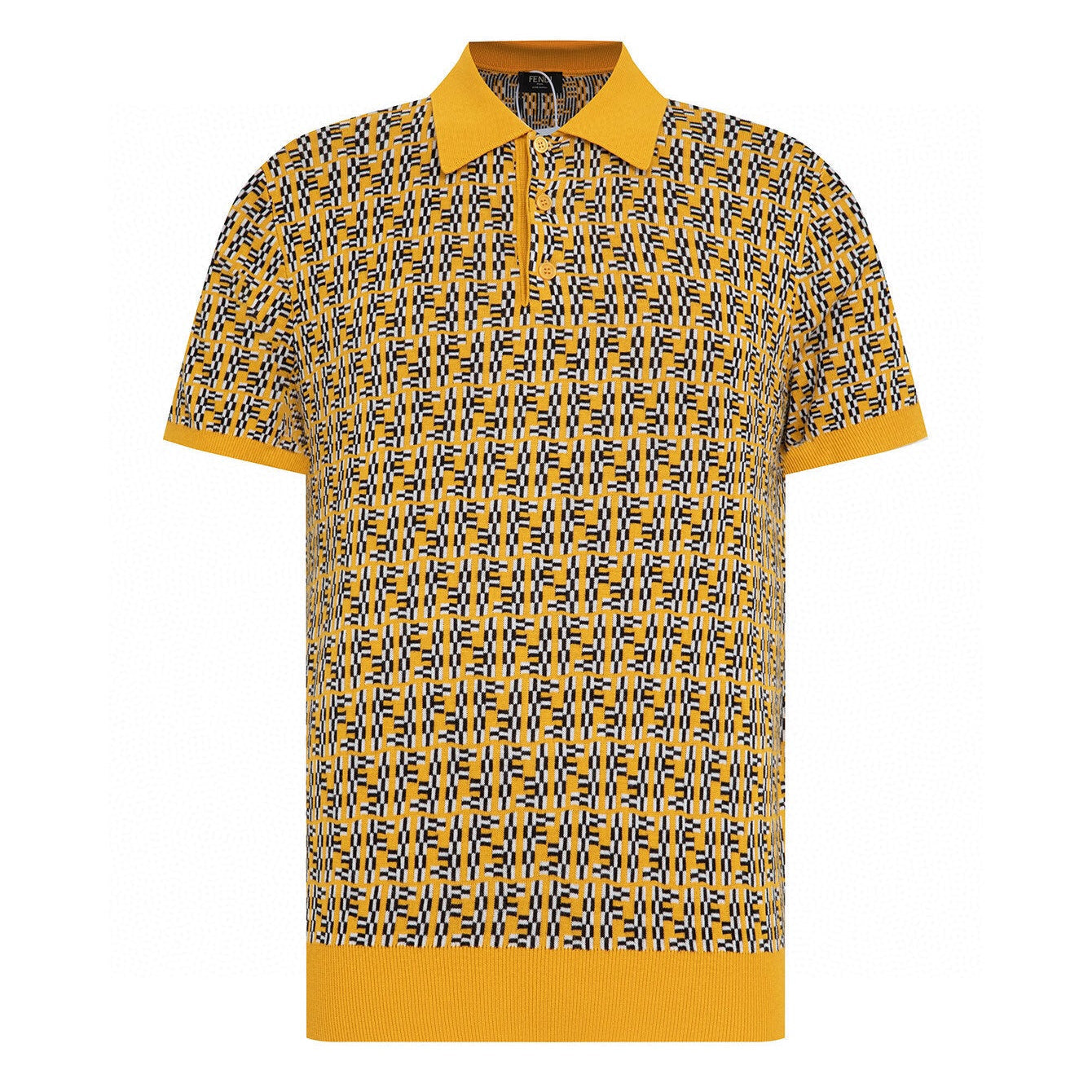 FENDI 26S SHORT SLEEVE KNIT POLO 218