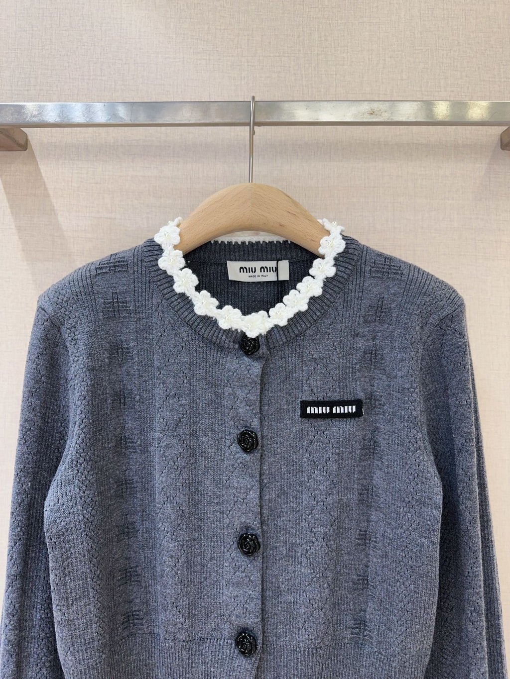 MIUMIU 26S KNIT CARDIGAN 948