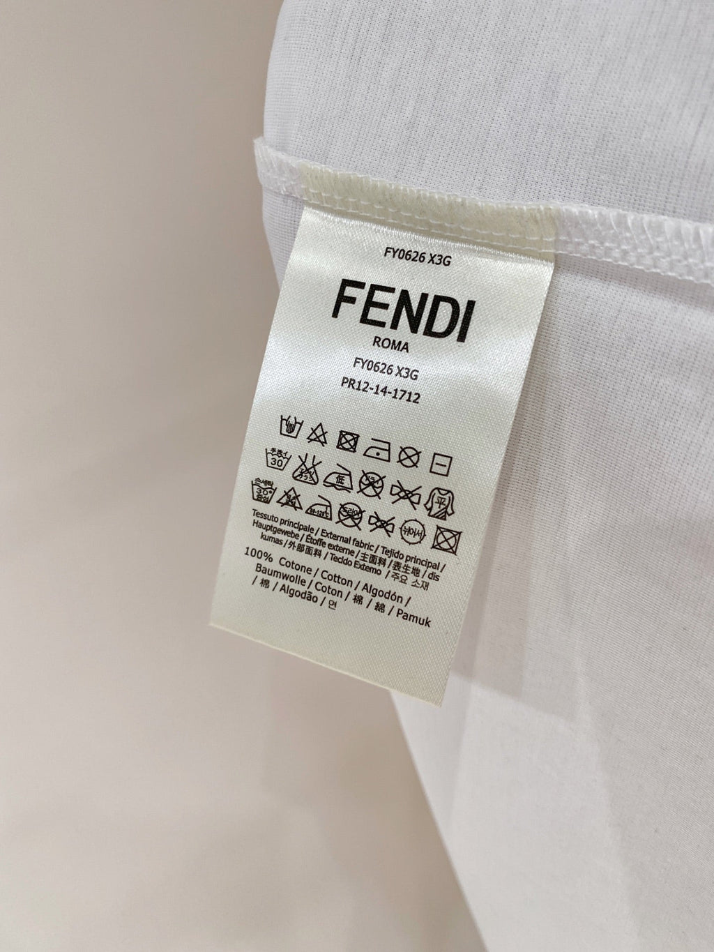 FENDI 26S SHORT SLEEVE T-SHIRT 089