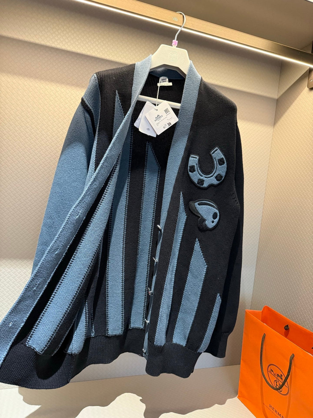 HERMES 25S KNITTED CARDIGAN 328