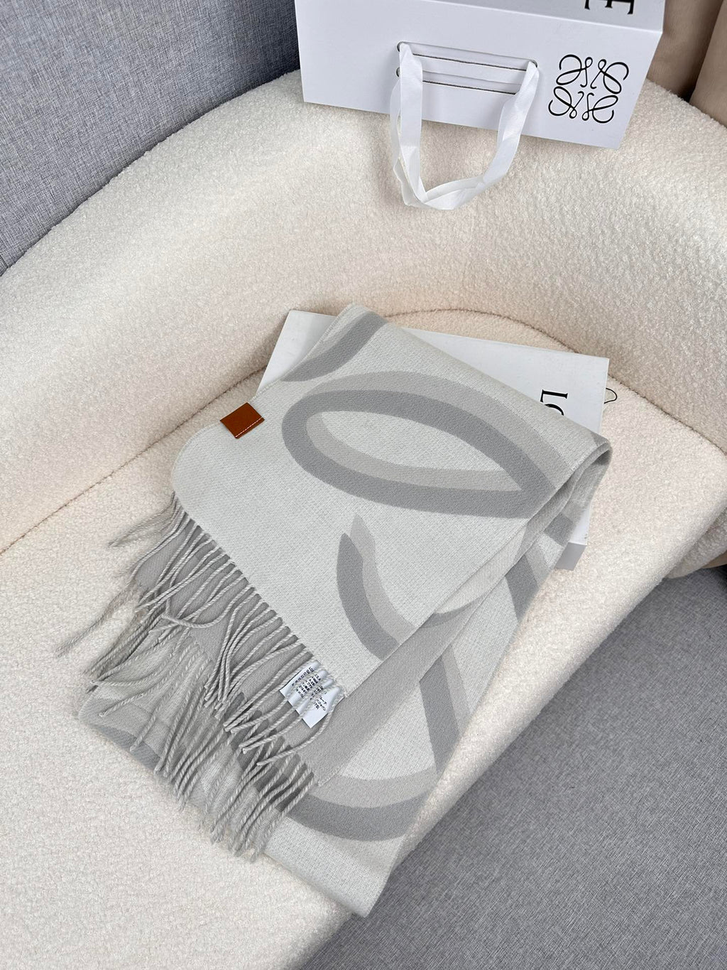LOEWE 26S SCARF 180 IN CASHMERE 508522