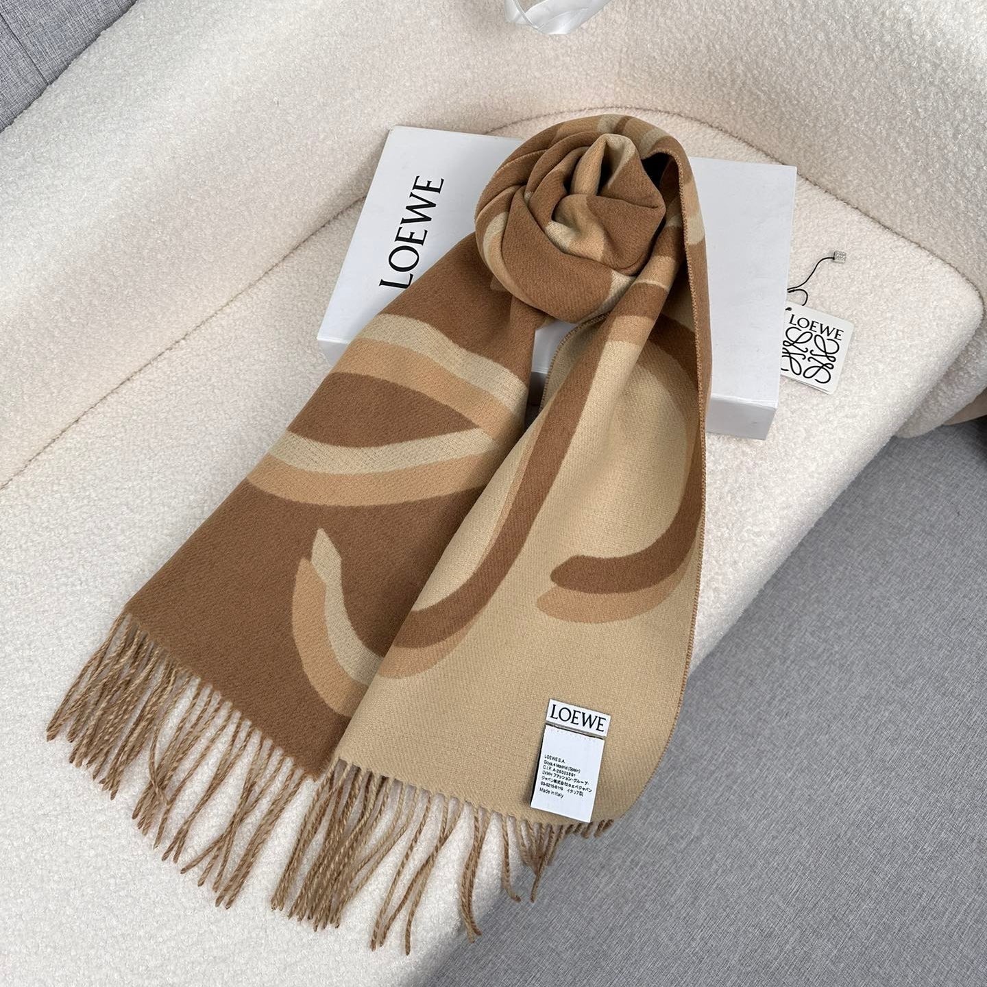 LOEWE 26S SCARF 180 IN CASHMERE 508523