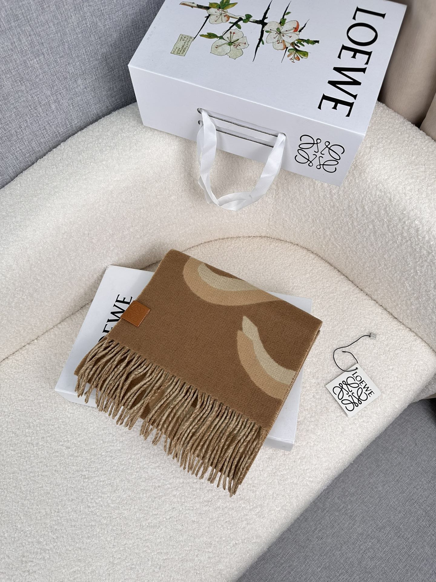 LOEWE 26S SCARF 180 IN CASHMERE 508523