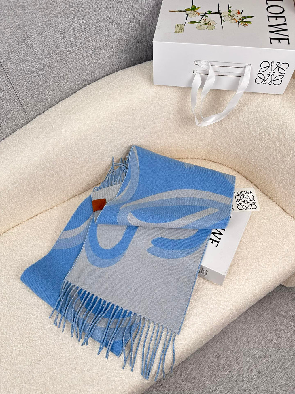 LOEWE 26S SCARF 180 IN CASHMERE 508524