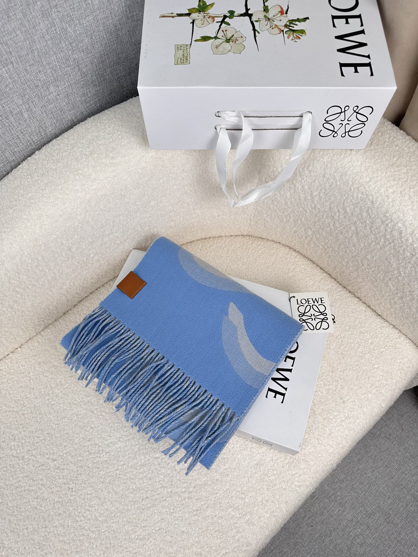 LOEWE 26S SCARF 180 IN CASHMERE 508524