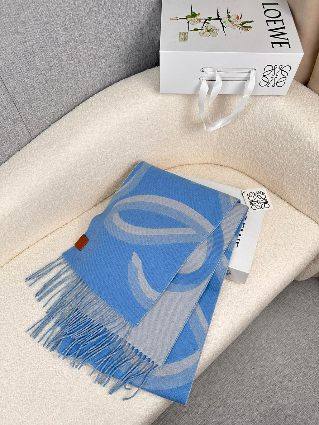 LOEWE 26S SCARF 180 IN CASHMERE 508524