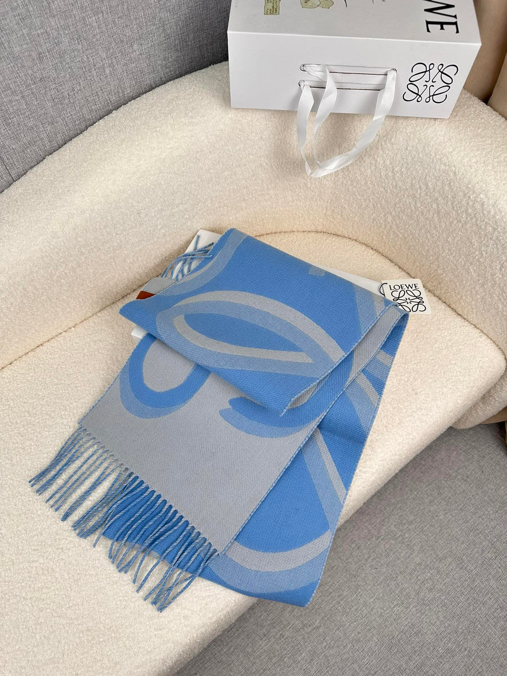 LOEWE 26S SCARF 180 IN CASHMERE 508524