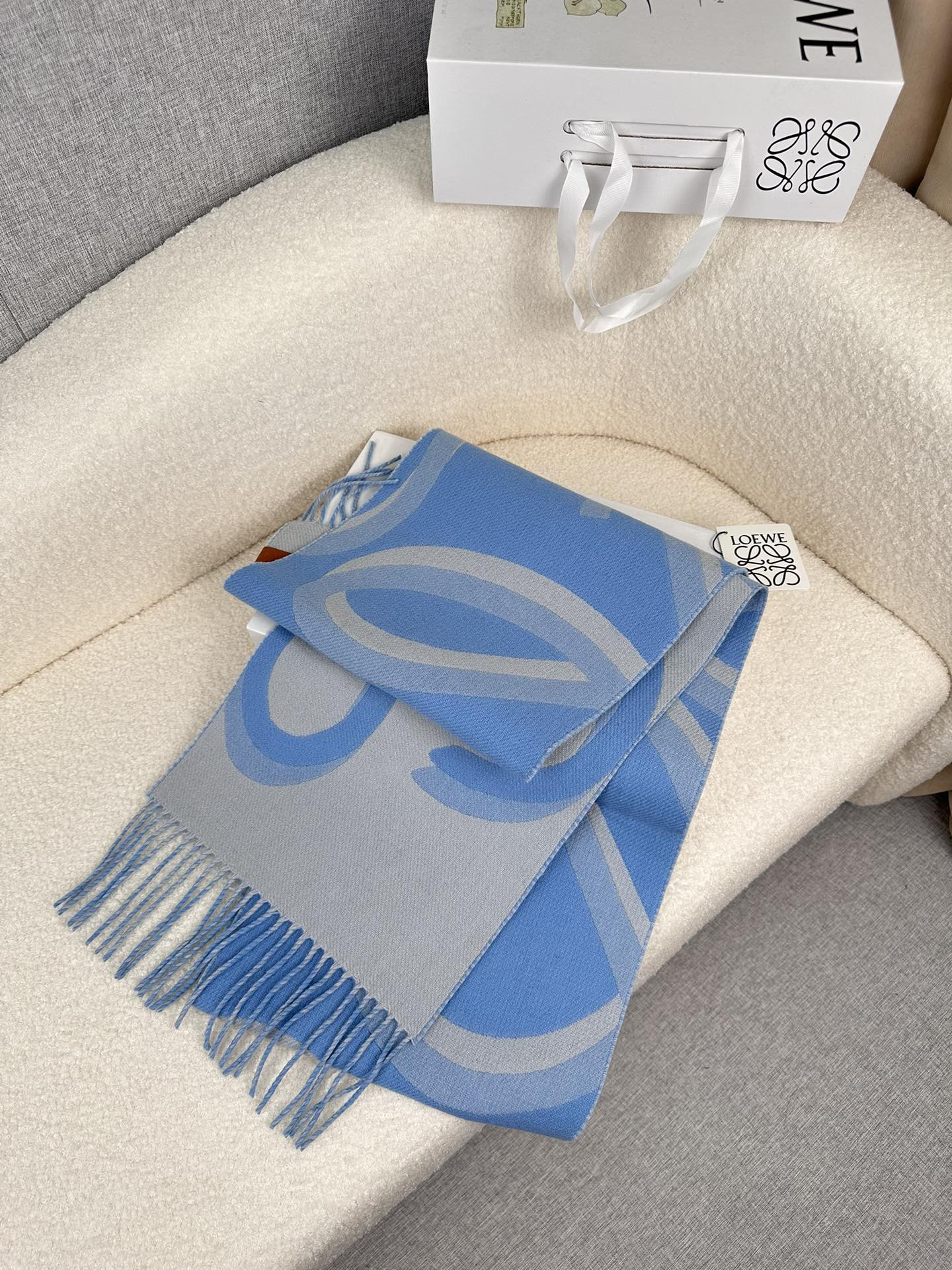LOEWE 26S SCARF 180 IN CASHMERE 508524