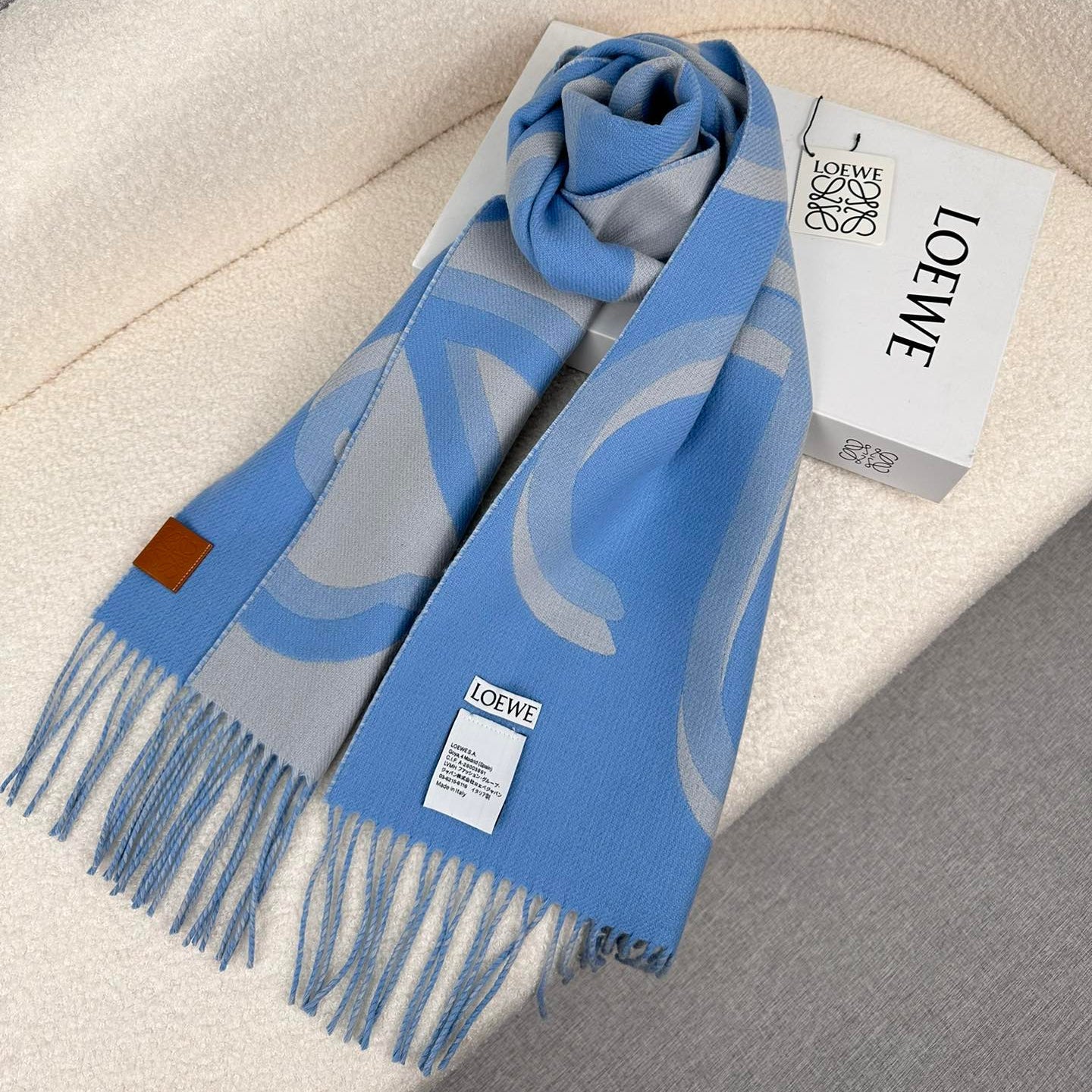 LOEWE 26S SCARF 180 IN CASHMERE 508524