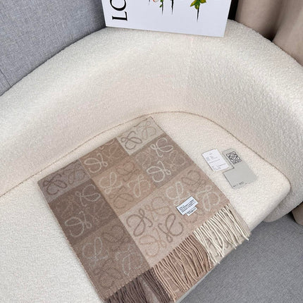 LOEWE 26S SCARF 200 IN CASHMERE 126268