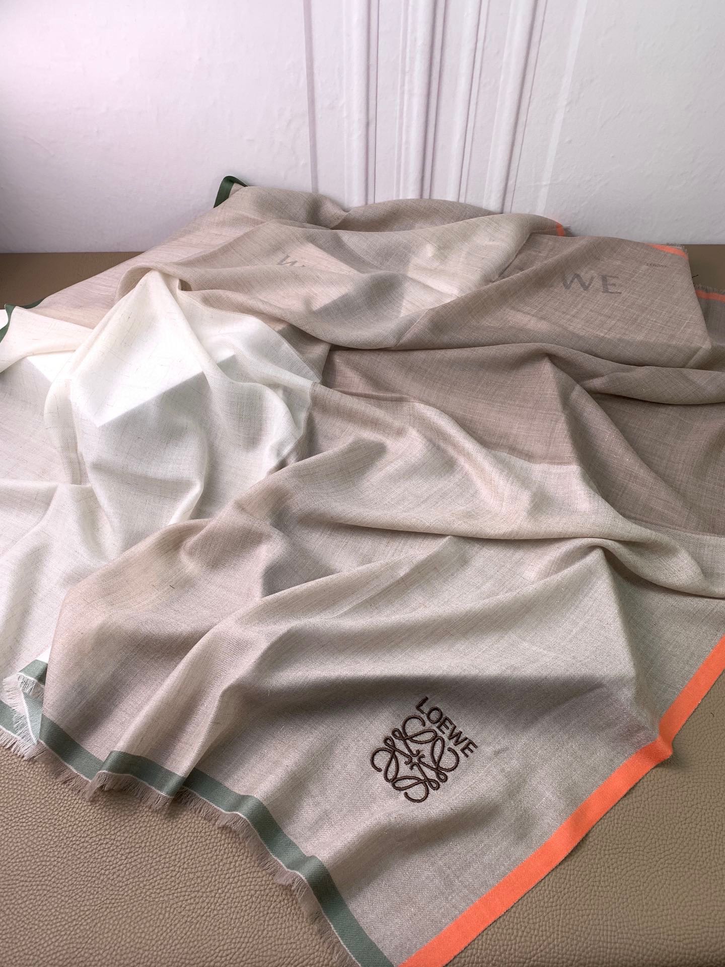 LOEWE 26S SCARF 110 IN CASHMERE 490974
