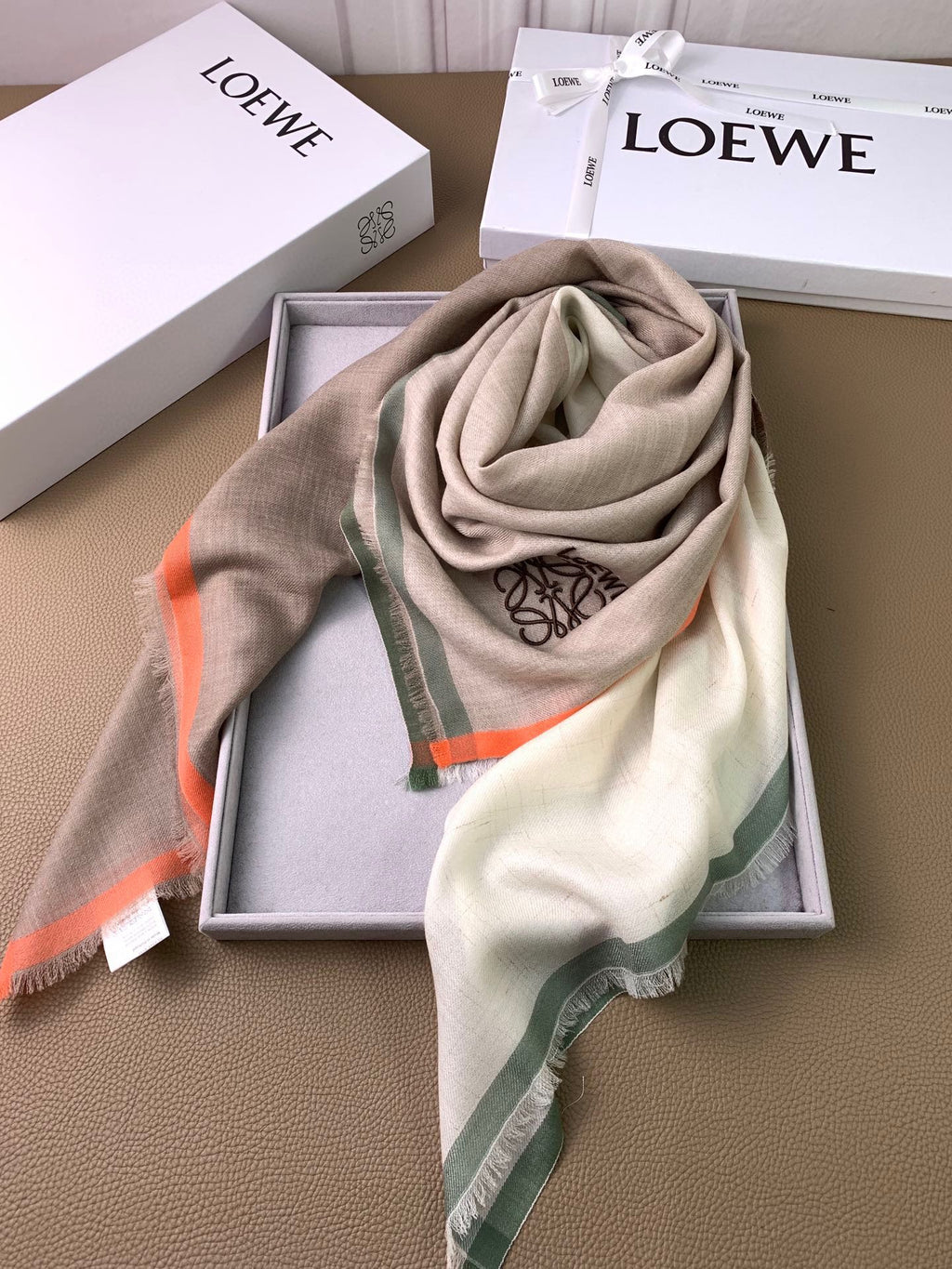 LOEWE 26S SCARF 110 IN CASHMERE 490974