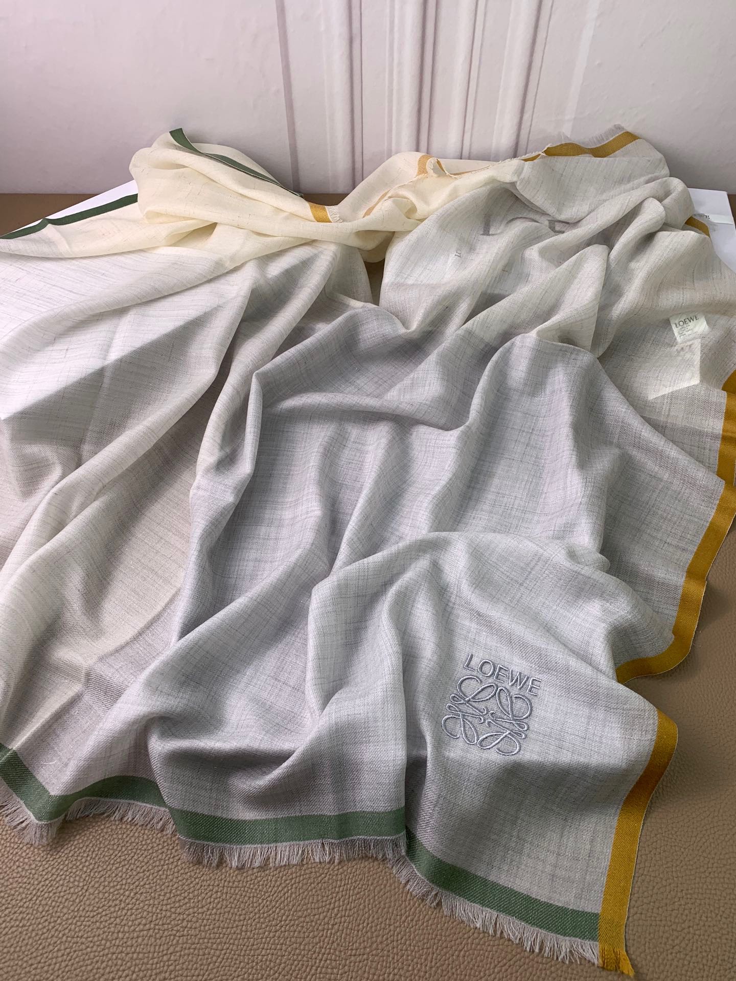 LOEWE 26S SCARF 110 IN CASHMERE 490975