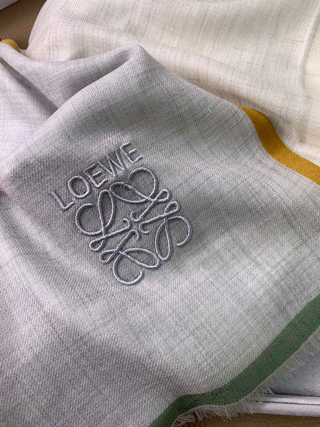 LOEWE 26S SCARF 110 IN CASHMERE 490975