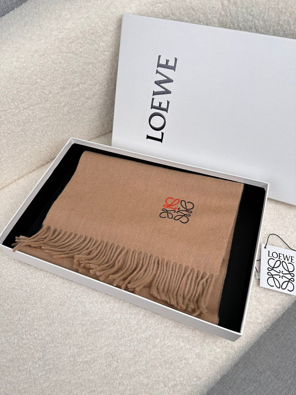 LOEWE 26S SCARF 180 IN CASHMERE 126264
