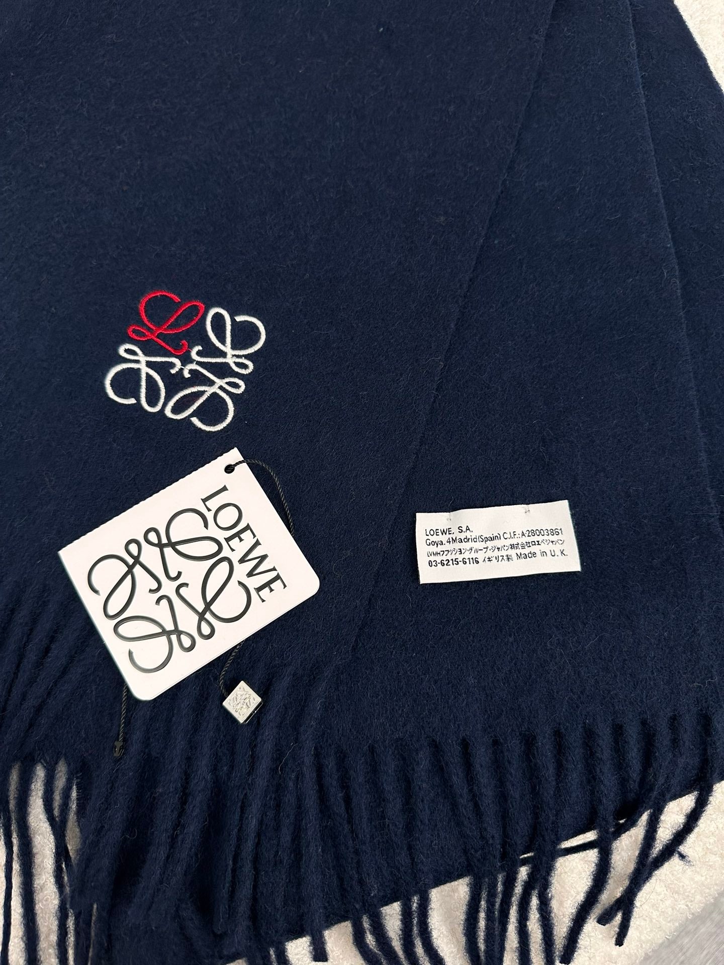LOEWE 26S SCARF 180 IN CASHMERE 126263