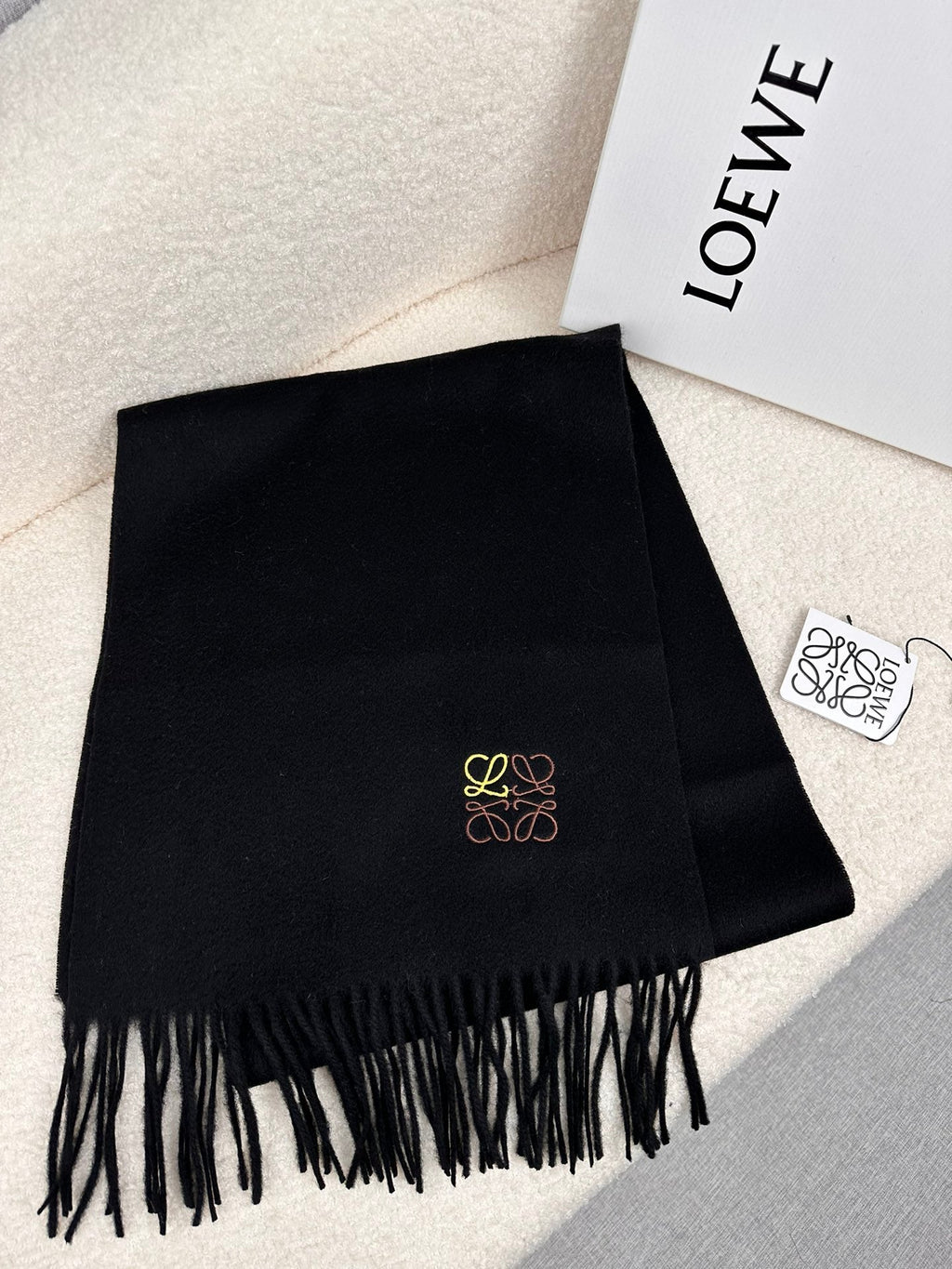 LOEWE 26S SCARF 180 IN CASHMERE 126265