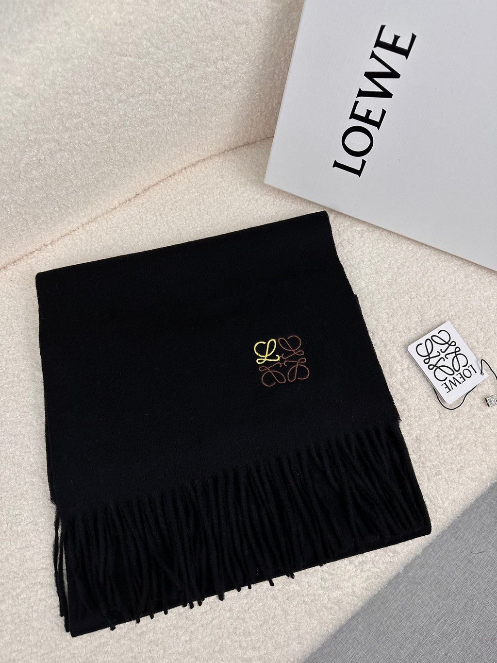 LOEWE 26S SCARF 180 IN CASHMERE 126265
