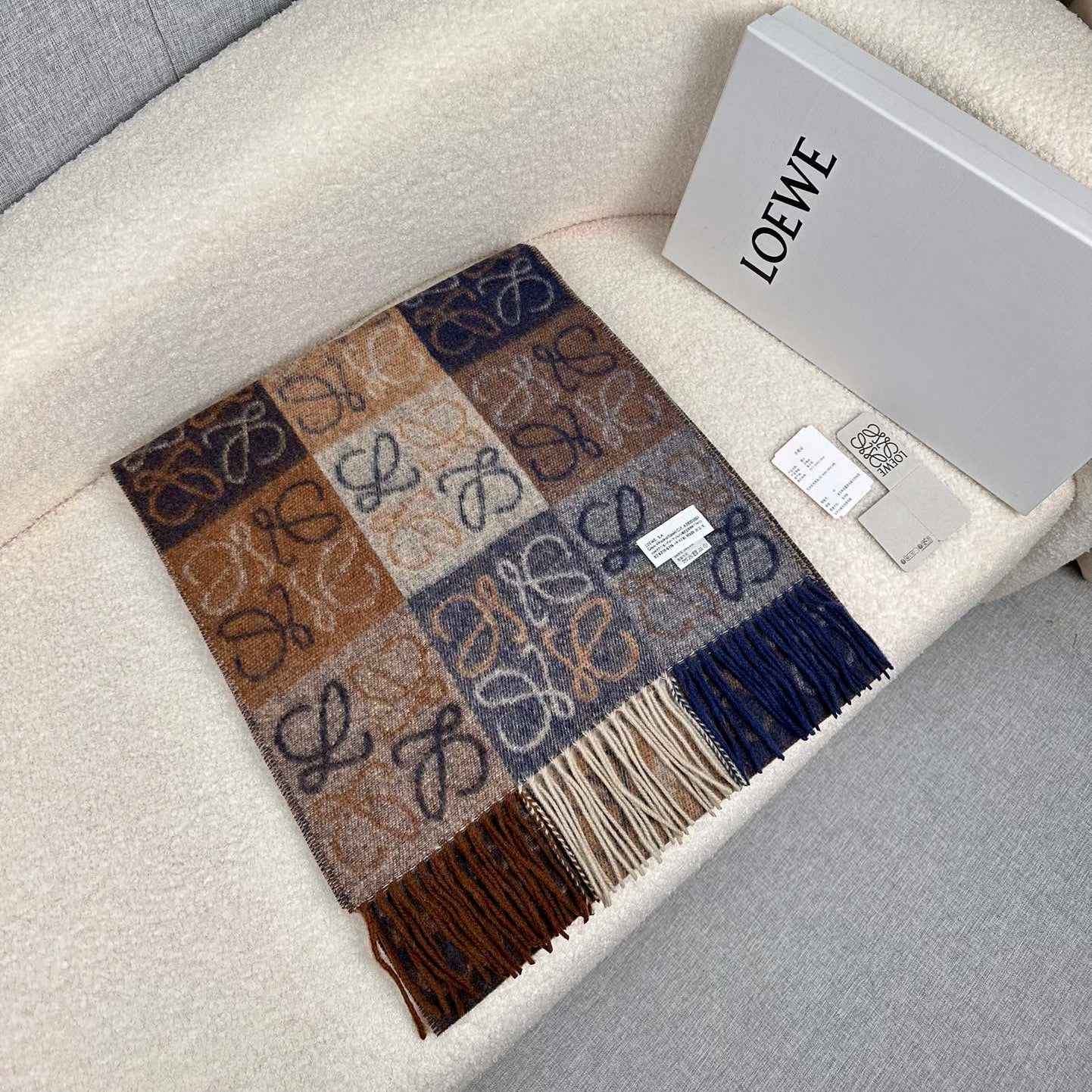 LOEWE 26S SCARF 200 IN CASHMERE 126269