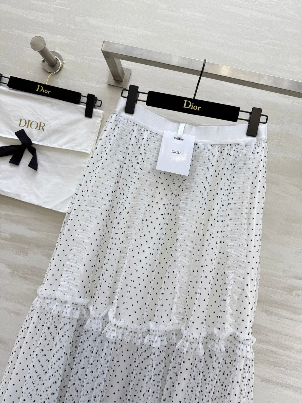 DIOR 25S LONG TULLE SKIRT STYLE 026